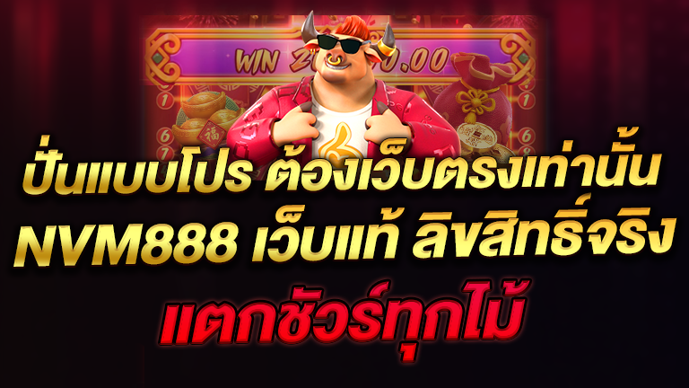ปั่นแบบโปร ต้องเว็บตรงเท่านั้น
